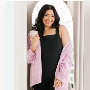 Smash + Tess Lilac Knit Cardigan